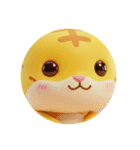 黄色い生き物カプセルトイ（個別スタンプ：6）