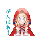 夏の赤ずきんちゃん♡メルヘン（個別スタンプ：40）