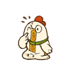 幽界から来た鶏勇士アチョンの七月バトル（個別スタンプ：3）