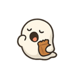 おばけちゃんの夜食タイム（個別スタンプ：2）