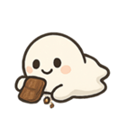 おばけちゃんの夜食タイム（個別スタンプ：16）