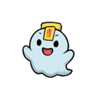 おばけちゃんのふわふわパレード（個別スタンプ：2）