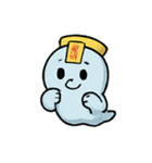 おばけちゃんのふわふわパレード（個別スタンプ：6）