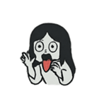 ゴシップ幽霊少女 ずいじの暴走月（個別スタンプ：1）