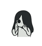 ゴシップ幽霊少女 ずいじの暴走月（個別スタンプ：4）