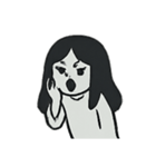 ゴシップ幽霊少女 ずいじの暴走月（個別スタンプ：24）