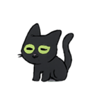 びびり黒猫ミミの霊月パニック（個別スタンプ：19）