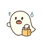 もちもちおばけの真夜中うろうろ（個別スタンプ：15）