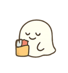 もちもちおばけの真夜中うろうろ（個別スタンプ：20）