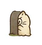 紙の猫バオ お盆のドタバタ帰還（個別スタンプ：6）
