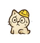 紙の猫バオ お盆のドタバタ帰還（個別スタンプ：14）