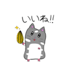 まいねーむいずハムスター（個別スタンプ：21）