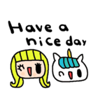 nenerin日常会話スタンプ356英語気遣い修正（個別スタンプ：4）