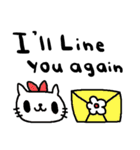 nenerin日常会話スタンプ356英語気遣い修正（個別スタンプ：25）