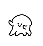 にっこりイカのダンス 動くスタンプ（個別スタンプ：4）