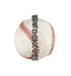 【野球の名言】常に忘れないように！（個別スタンプ：6）