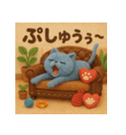 にゃんこSふわエキゾチックショートヘア風（個別スタンプ：30）