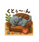 にゃんこSふわエキゾチックショートヘア風（個別スタンプ：39）