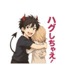 バリア無視系☆バグり悪魔たち（個別スタンプ：1）