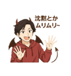 バリア無視系☆バグり悪魔たち（個別スタンプ：3）