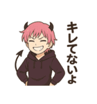 バリア無視系☆バグり悪魔たち（個別スタンプ：22）