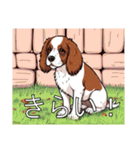 ブリタニースパニエルがいっぱい（個別スタンプ：36）