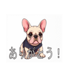 フレンチブルドッグがいっぱい（個別スタンプ：6）