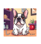 フレンチブルドッグがいっぱい（個別スタンプ：23）