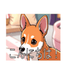 バセンジーがいっぱい（個別スタンプ：2）