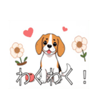ビーグルがいっぱい（個別スタンプ：13）