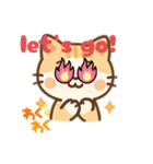 猫スーパー可愛いイラストのスタンプ（個別スタンプ：22）
