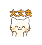 猫スーパー可愛いイラストのスタンプ（個別スタンプ：37）