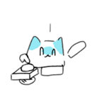 可愛いシャムねこです。（個別スタンプ：21）