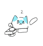 可愛いシャムねこです。（個別スタンプ：24）
