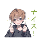 ゆるパーカーくんのゲーマーライフ（個別スタンプ：26）