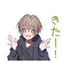 ゆるパーカーくんのゲーマーライフ（個別スタンプ：38）