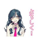 おしゃれJKの放課後カフェ活♡（個別スタンプ：10）