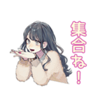 おしゃれJKの放課後カフェ活♡（個別スタンプ：15）