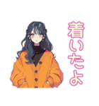 おしゃれJKの放課後カフェ活♡（個別スタンプ：16）