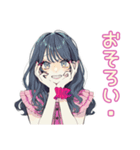 おしゃれJKの放課後カフェ活♡（個別スタンプ：17）