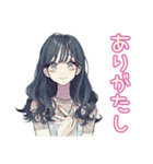 おしゃれJKの放課後カフェ活♡（個別スタンプ：30）