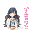 おしゃれJKの放課後カフェ活♡（個別スタンプ：31）