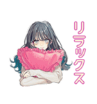 おしゃれJKの放課後カフェ活♡（個別スタンプ：36）