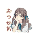ふんわり大人女子★ネイルサロン（個別スタンプ：7）