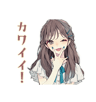 ふんわり大人女子★ネイルサロン（個別スタンプ：18）