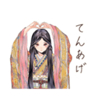 小町さんのギャル語返歌★和風（個別スタンプ：15）