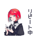 洋楽大好き★毒舌パンクガール（個別スタンプ：21）