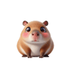 カピバラは誰とも関わりたくない（個別スタンプ：14）