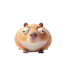 カピバラは誰とも関わりたくない（個別スタンプ：17）