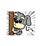 シュナウザーの日常.動くver♡（個別スタンプ：2）